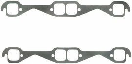 FEL-PRO 1405 - SB Chevy Exhaust Gaskets SQUARE LARGE RACE PORTS image