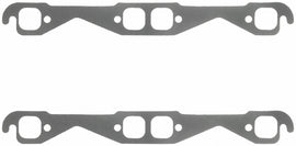 FEL-PRO 1444 - SB Chevy Exhaust Gaskets Square Port Stock Size image