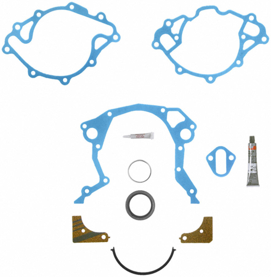 FEL-PRO TCS45168 - Timing Cover Gasket Set w/Sleeve SBF 221-351W image