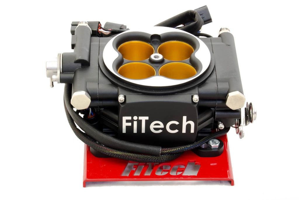 FiTECH FUEL INJECTION 30012 - Go EFI 8 1200hp Power Plus Kit Matte Black image