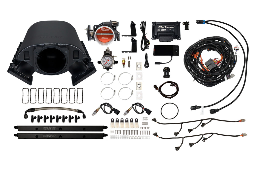 FiTECH FUEL INJECTION 70088 - Ultimate Rebel LS 500HP EFI System wo/Trans Cont image