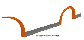 FIVESTAR 007-261-ORL - MD3 Wheel Flares Dirt Orange Left image