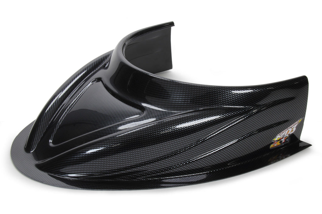 FIVESTAR 040-4113-CF - MD3 Hood Scoop 5in Tall Flat Carbon Fiber Look image