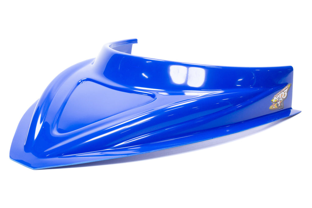 FIVESTAR 040-4114-CB - MD3 Hood Scoop 3in Tall Curved Chevron Blue image