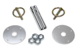 FIVESTAR 10001-34033 - Hood Pin Kit  3/8in Alum Silver 2-pack image