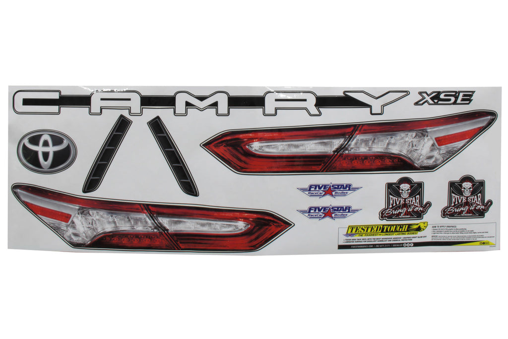 FIVESTAR 11712-44541 - 2019 LM Camry Tail ID Kit image