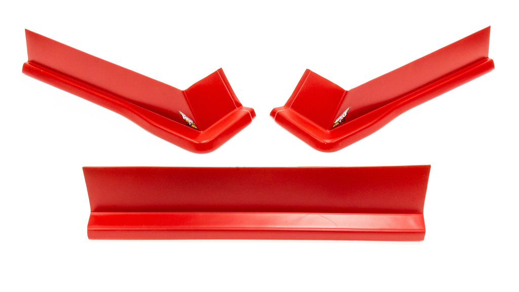 FIVESTAR 3022-417-R - Modified Aero Valance 3pc. Red image