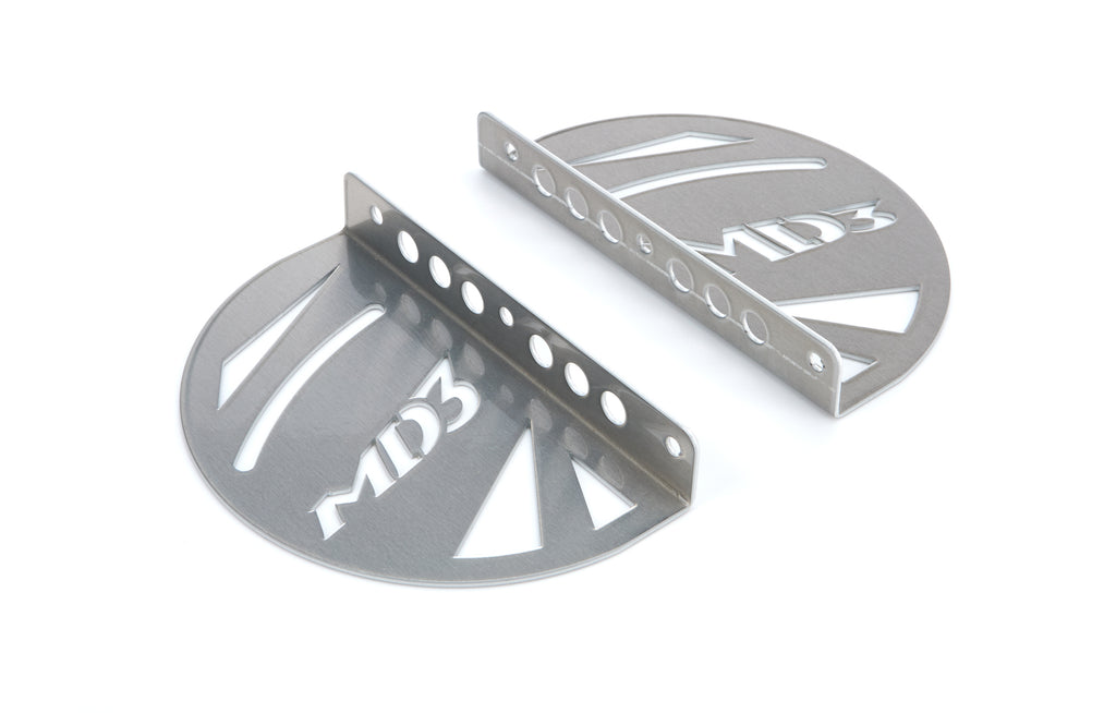 FIVESTAR 32000-47851-A - Spoiler End Plates MD3 Alum  (Pair) image