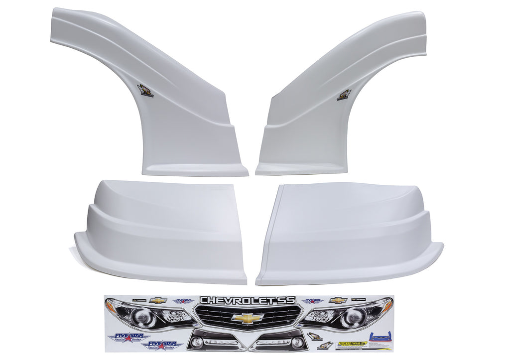 FIVESTAR 32123-43554-W-FR - MD3 Evo DLM Combo Flt RS Chevy SS White image