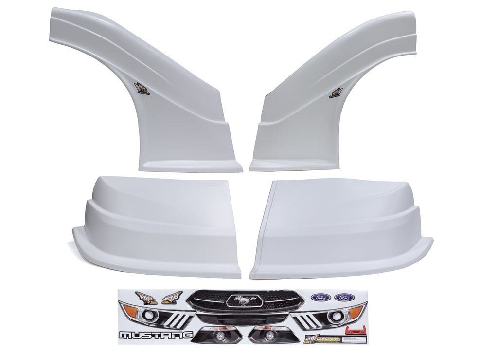 FIVESTAR 32323-43554-W-FR - MD3 Evo DLM Combo Flt RS Mustang White image