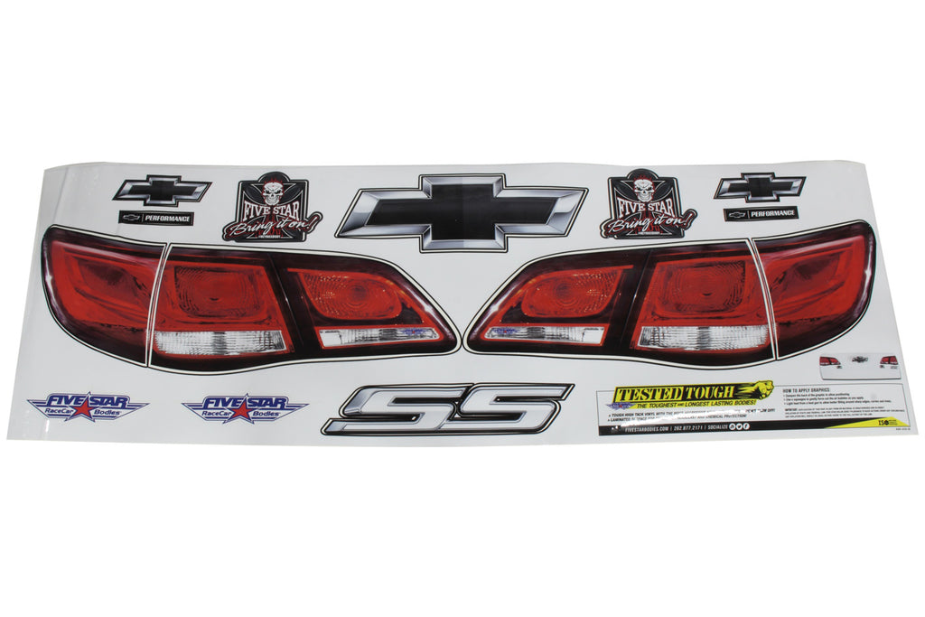 FIVESTAR 680-450-ID - Tail Only Graphics Kit 13 Chevy SS image