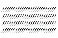 Load image into Gallery viewer, FIVESTAR 814B-100S - Sm Hd Rivet Black Multi -grip 100pk image