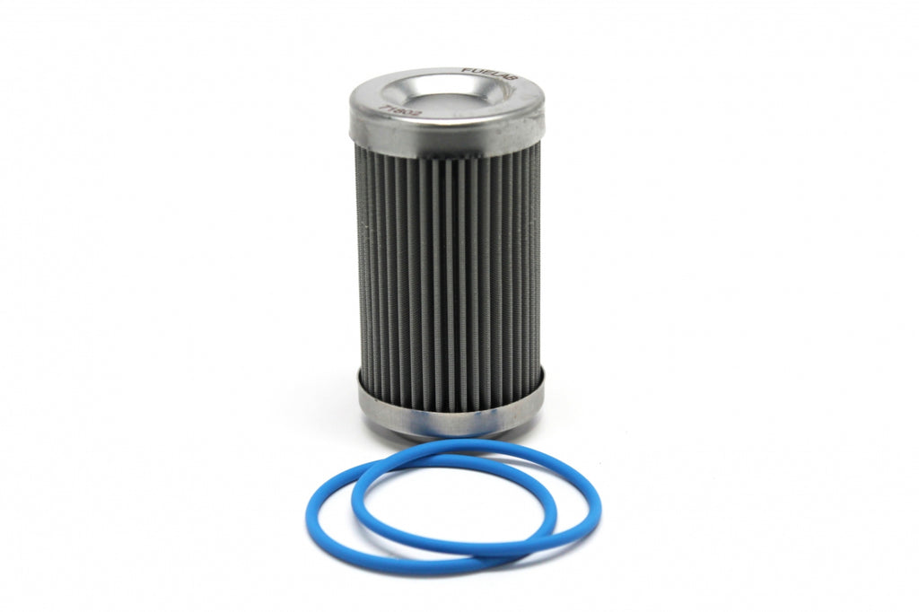 FUELAB FUEL SYSTEMS 71804 - Fuel Filter Element 3in 6 Micron Fiberglass image