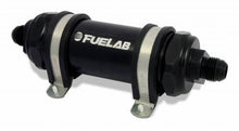 Load image into Gallery viewer, FUELAB FUEL SYSTEMS 82812-1 - Fuel Filter In-Line 5in 40 Micron Stainless 8an image