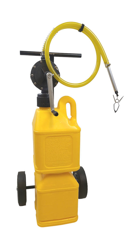 FLO-FAST 30125-Y - Transfer Pump Pro Model (2) 5 Gallon Yellow image