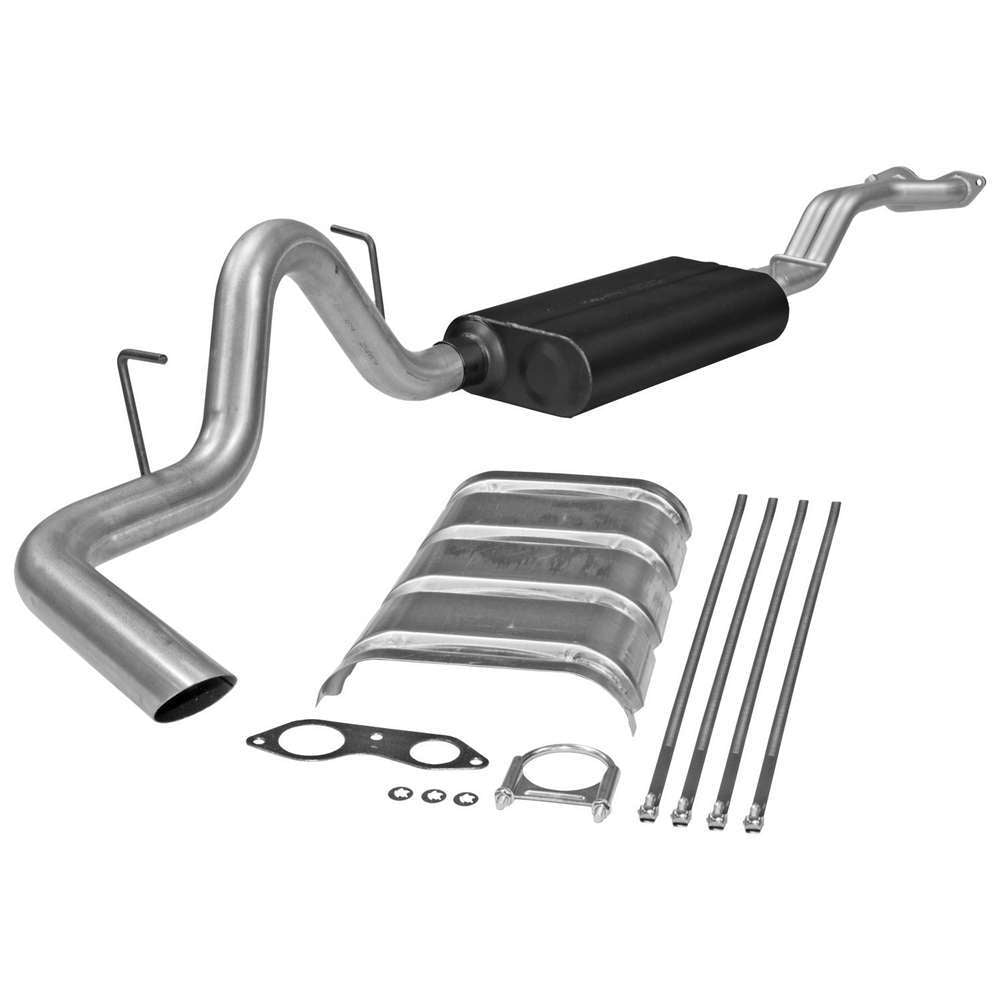 FLOWMASTER 17166 - 96-99 GM Tahoe/Yukon 4Dr Force II Exhaust System image