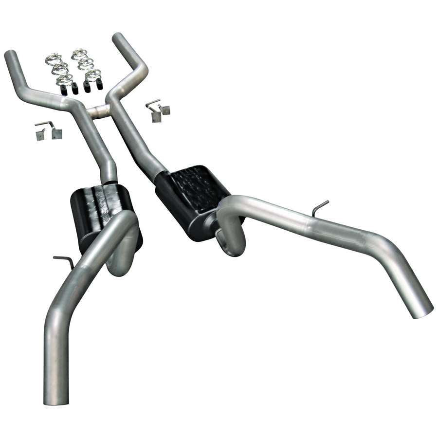 FLOWMASTER 17201 - 3in Complete Exhaust Kit 67-69 GM F-Body image