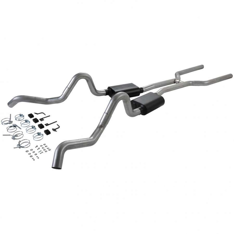 FLOWMASTER 17202 - 3in Complete Exhaust Kit 64-67 GM A-Body image