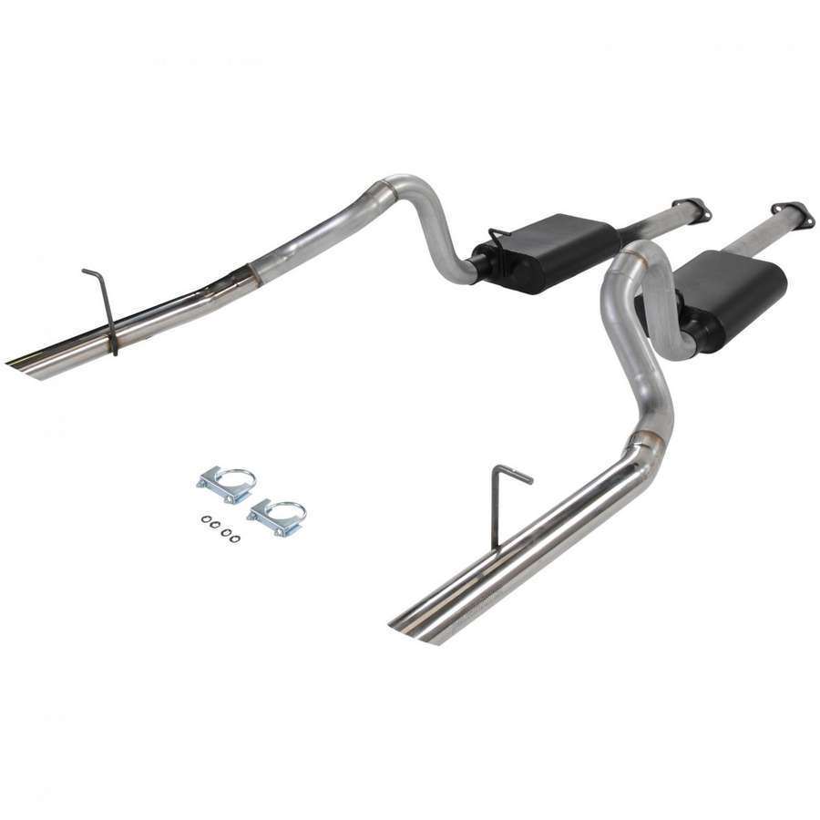 FLOWMASTER 17212 - 94-97 Mustang American Thunder System image