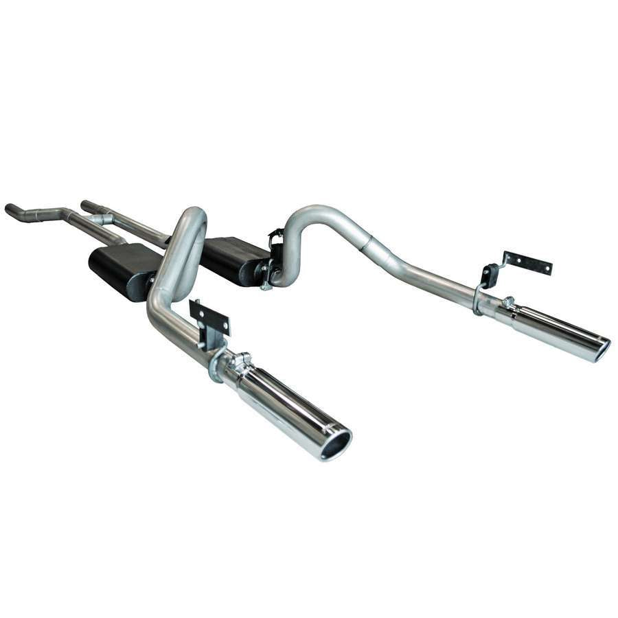 FLOWMASTER 17281 - A/T Exhaust System - 67-70 Mustang image