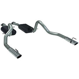 FLOWMASTER 17312 - 99-04 Mustang 4.6L A/T Cat-Back System image