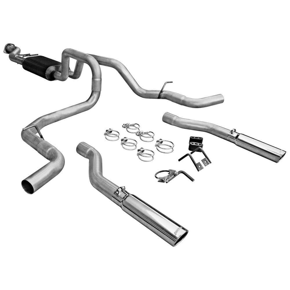 FLOWMASTER 17435 - 99-06 GM P/U Reg Cab SB Force II Exhaust System image