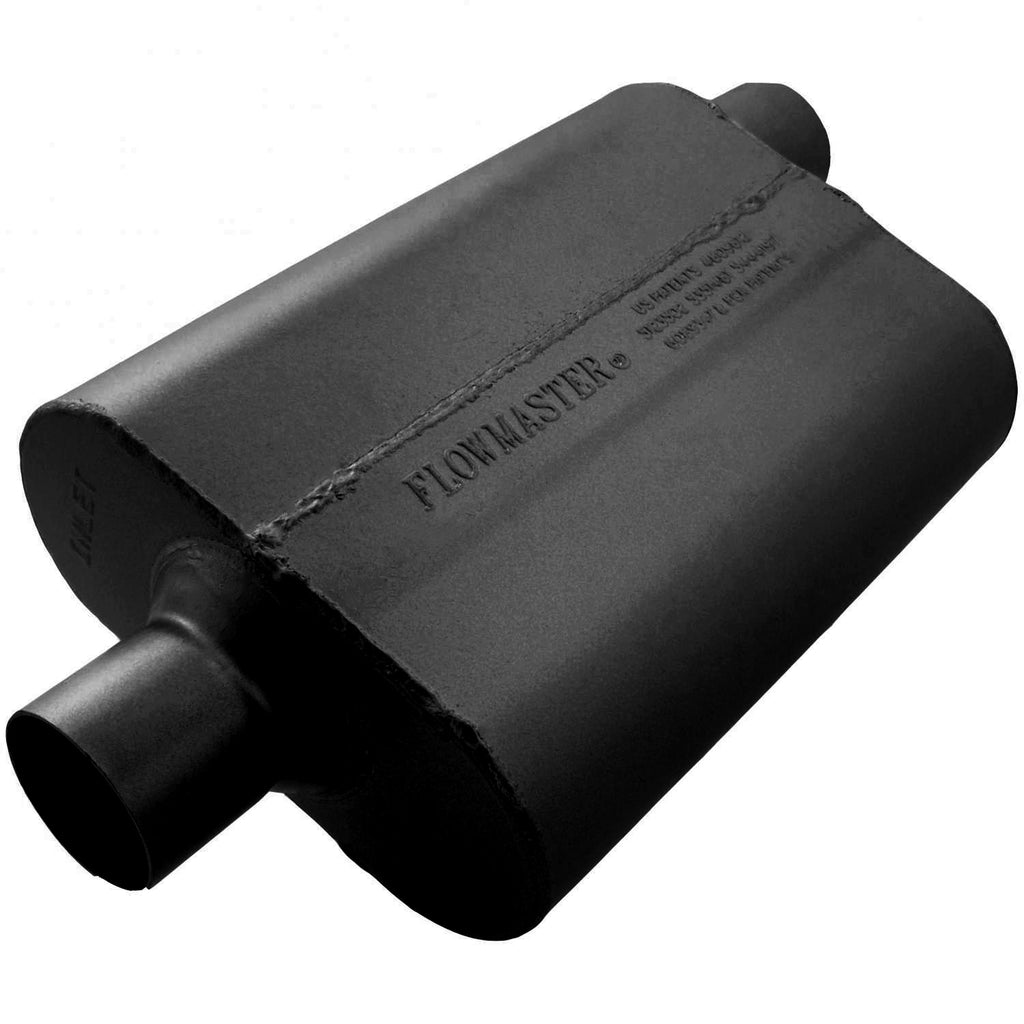 FLOWMASTER 42542 - 40 Series Muffler 2.50in Center In 2.5 Offset Out image