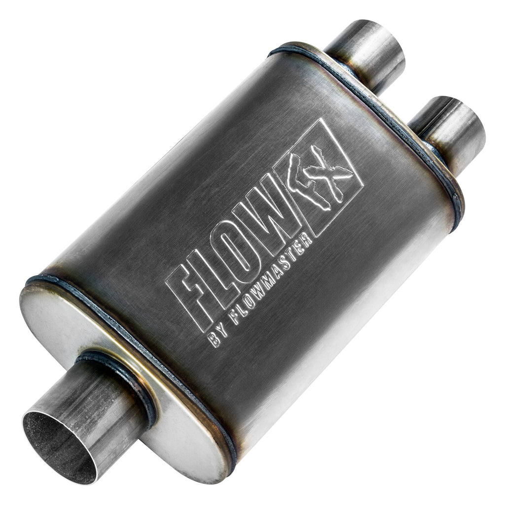 FLOWMASTER 72198 - FlowFX Muffler 3in In Offset/Out Offset image