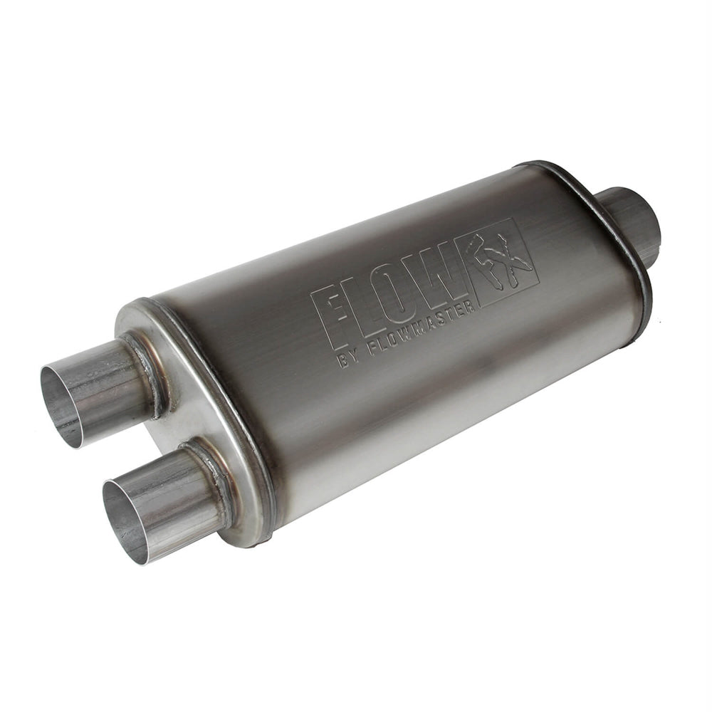 FLOWMASTER 72587 - FlowFXMuffler 3.5in Cntr In / 2.5in Dual Out image