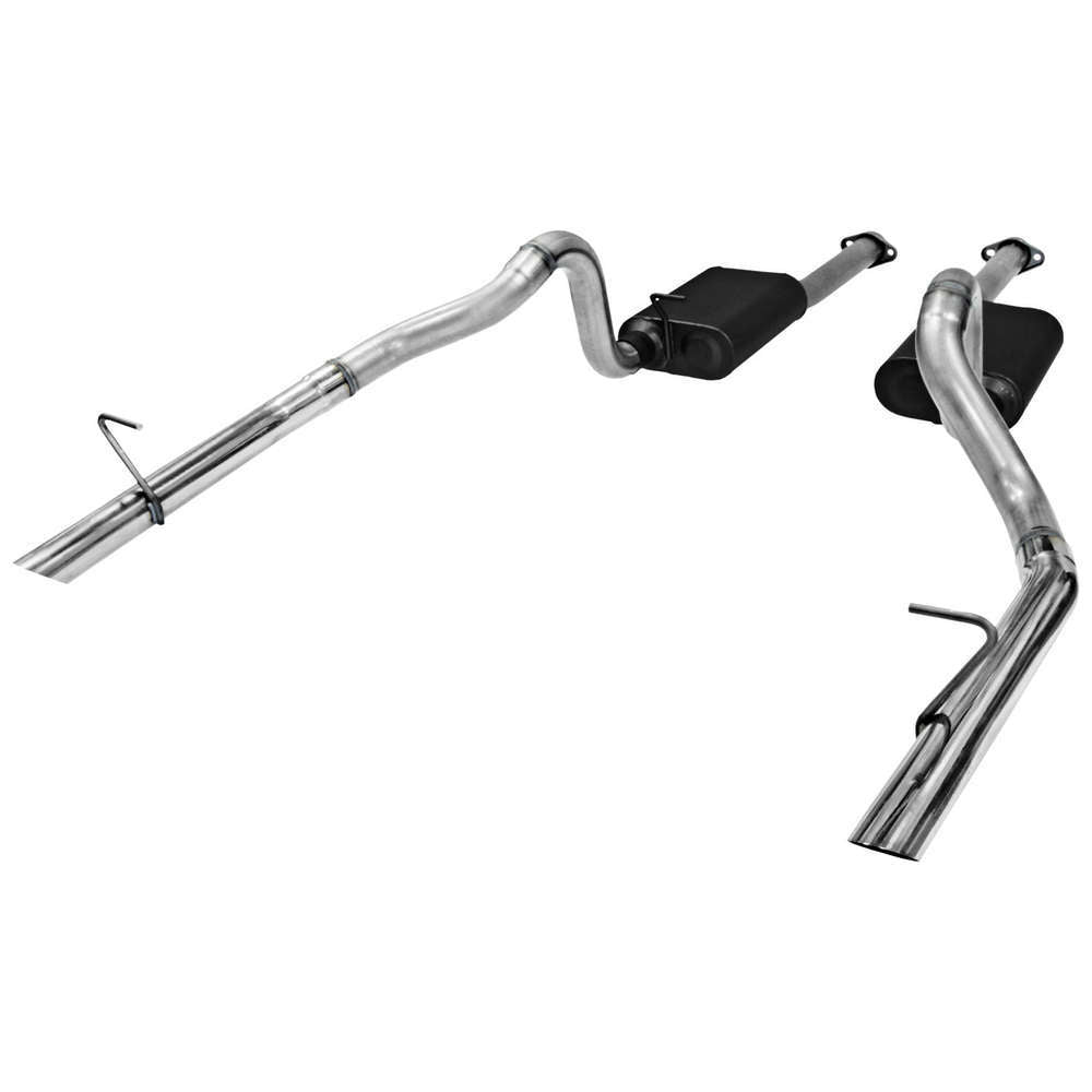 FLOWMASTER 817213 - A/T Exhaust System - 86-93 Mustang image