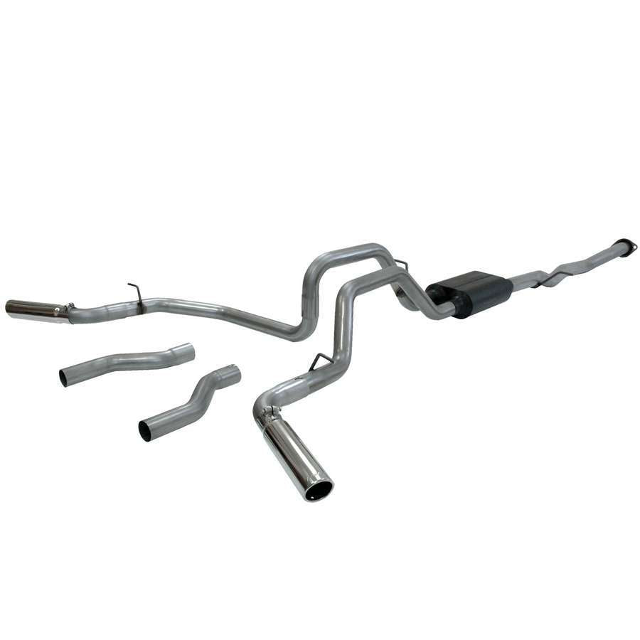 FLOWMASTER 817428 - Cat Back Exhaust Kit 99-06 GM P/U 4.8/5.3L image