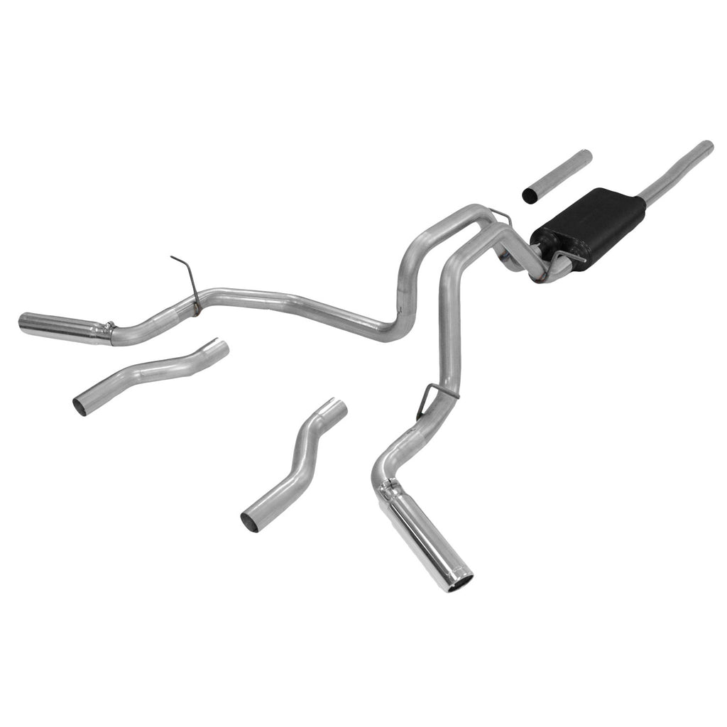 FLOWMASTER 817492 - Cat-Back Exhaust Kit - 07-10 GM P/U 5.3L image