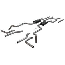 FLOWMASTER 817937 - 63-66 Chevy C10 P/U Crossmember Back Exhaust image