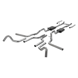 FLOWMASTER 817938 - 67-72 Ford F100 Header Back 2.5in Exhaust Kit image