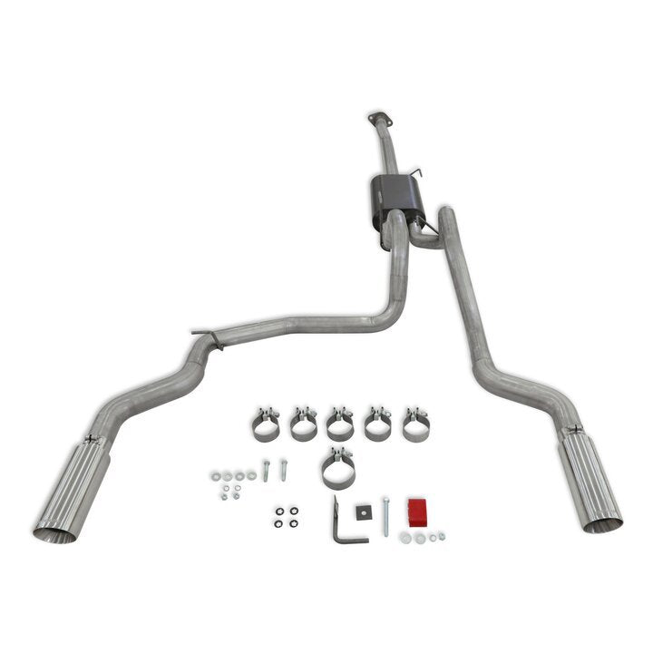 FLOWMASTER 818147 - 15-20 Ford F150 2.7L/3.5 L/5.0L Cat Back Exhaust image