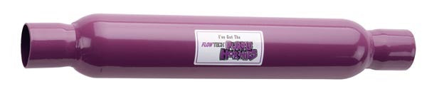 FLOWTECH 50225 - Purple Hornie Muffler - 2.25in image