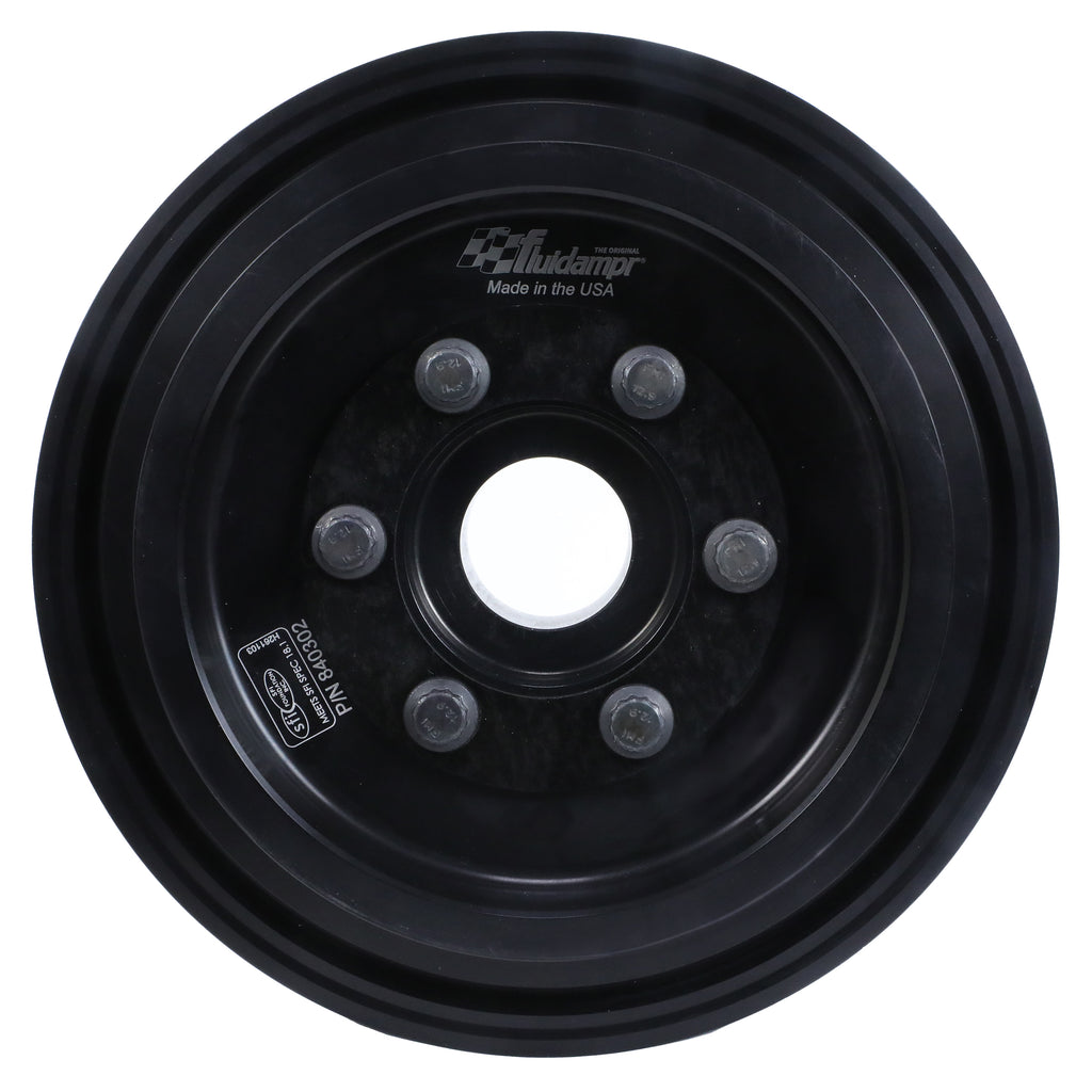 FLUIDAMPR 840302 - 6.125 Dia Harmonic Dampr Dodge  SRT Hellcat 6.2L image