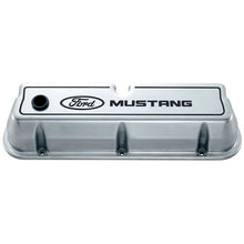 Load image into Gallery viewer, FORD 302-030 - Die Cast Alm Valve Cover Set w/Mustang Logo image