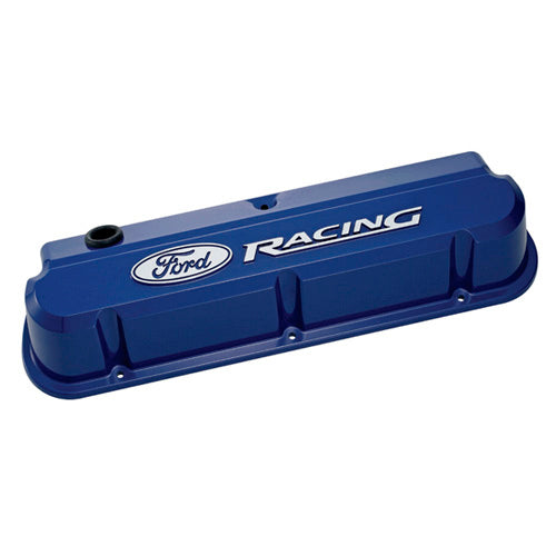 FORD 302-136 - Slant Edge Valve Cover Set w/Ford Racing Logo image