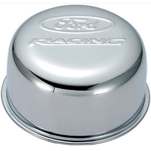 Load image into Gallery viewer, FORD 302-200 - Chrome Steel Breather W/Ford Racing Logo image