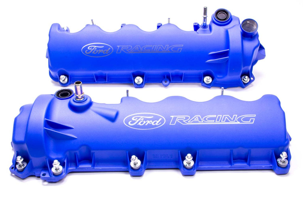 FORD M6582-FR3VBL - 4.6L 3-Valve V/C Blue Powder Coated w/Logo image