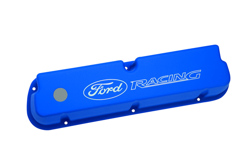 FORD M6582-LE302BL - Valve Cover Set Aluminum 302 Blue Laser Etched image