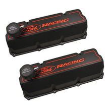 Load image into Gallery viewer, FORD M6582-Z351B - 351C Aluminum Valve Cover Set - Black Finish image