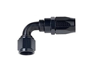 FRAGOLA 109004-BL - #4 x 90 Power Flow Hose End Black image