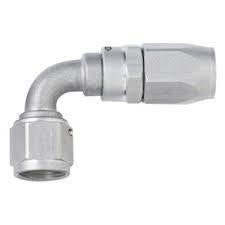 FRAGOLA 109004-CL - #4 x 90 Power Flow Hose End - Clear image