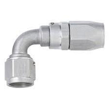 Load image into Gallery viewer, FRAGOLA 109004-CL - #4 x 90 Power Flow Hose End - Clear image