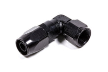 Load image into Gallery viewer, FRAGOLA 109108-BL - #8 x 90 Low Profile Forged Hose End Black image