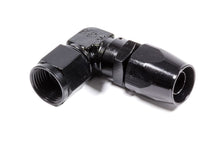 Load image into Gallery viewer, FRAGOLA 109110-BL - #10 x 90 Low Profile Forged Hose End Black image