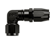 Load image into Gallery viewer, FRAGOLA 109120-BL - Hose Fitting #20 90 Degr Black - Low Pro-File image