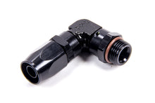 Load image into Gallery viewer, FRAGOLA 189008-BL - Hose Fitting  #8 90 Deg to 3/4-16 Male ORB Black image